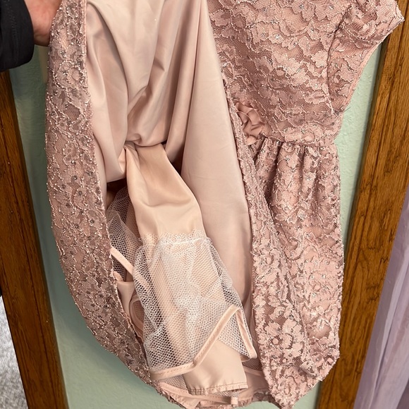 Adorable and Classic Pink Lace Girl Dress - Picture 4 of 6